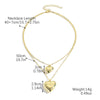 Jewelry Alloy Pearl Chain Heart Bow Geometric Sweet Style Electroplating Valentine's Day Women's Bracelet Necklace