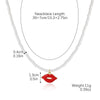 Jewelry Alloy Pearl Chain Heart Bow Geometric Sweet Style Electroplating Valentine's Day Women's Bracelet Necklace