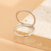 Jewelry Alloy Pearl Highend Geometric Electroplated Multilayer Rebound Bracelet