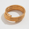 Jewelry Alloy Pearl Highend Geometric Electroplated Multilayer Rebound Bracelet