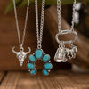Jewelry Alloy Pendant Necklace Retro Animal Zodiac Electroplating Clavicle Chain For Women