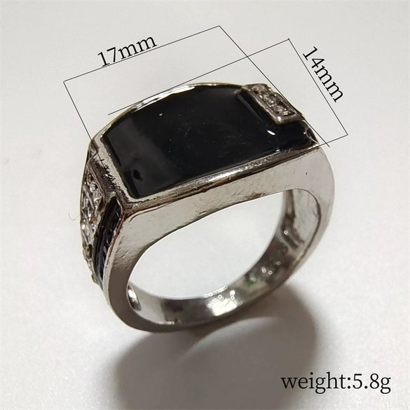 Jewelry Alloy Ring Geometric Style Electroplating Unisex