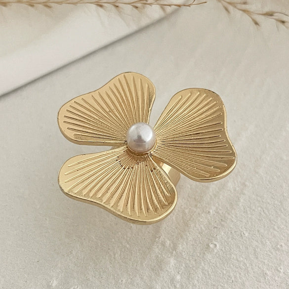 Jewelry Alloy Rings Geometric Pattern Electroplating Women's