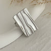 Jewelry Alloy Rings Geometric Pattern Electroplating Women's