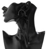 Jewelry Alloy Spider Animal Zodiac Hollow Electroplated Tassel Earrings For Women Dark Style