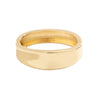 Jewelry Alloy Square Notch Irregular Exaggerated Design Electroplated Bracelet