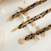 Jewelry Alloy Starfish Conch Pendant Necklace Animal Pattern Bone Chain Electroplated For Women