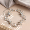 Jewelry Alloy Twist Chain Thorn Necklace Cold Punk Retro Hip Hop Electroplated
