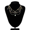 Jewelry Artificial Crystal Imitation Pearls Snake Bone Chain Animal Zodiac Butterfly Choker Electroplating Design For Women