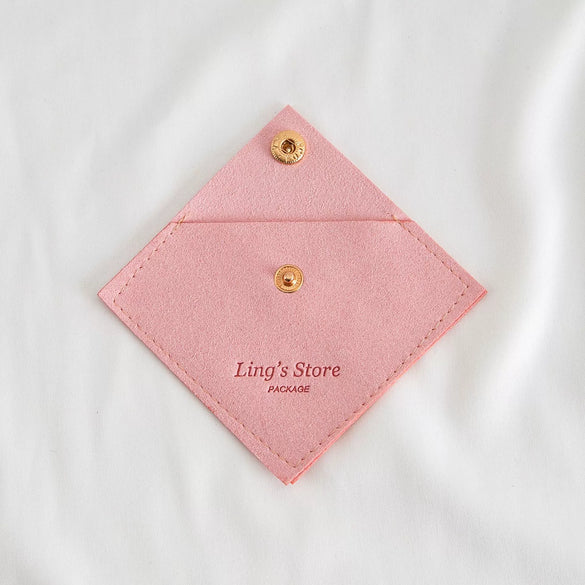 Jewelry Bag Cloth Square Microfiber Storage For Necklace Ring
