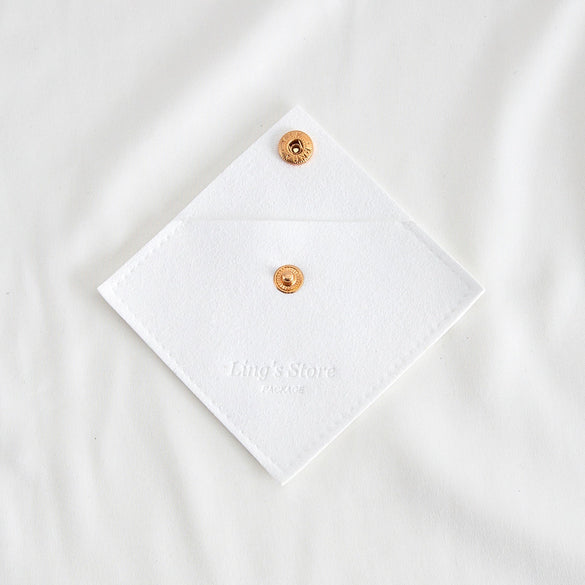 Jewelry Bag Cloth Square Microfiber Storage For Necklace Ring