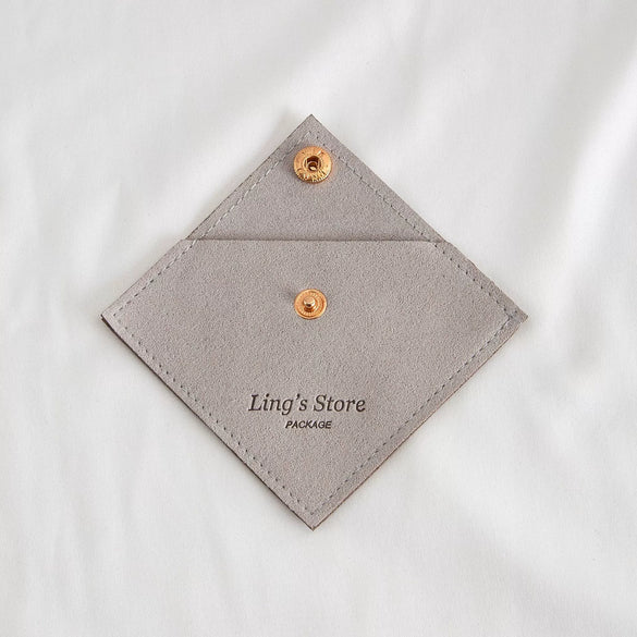Jewelry Bag Cloth Square Microfiber Storage For Necklace Ring