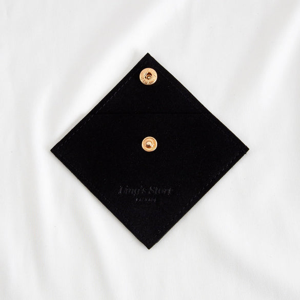 Jewelry Bag Cloth Square Microfiber Storage For Necklace Ring