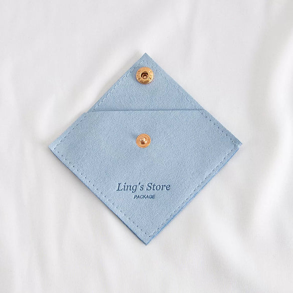 Jewelry Bag Cloth Square Microfiber Storage For Necklace Ring