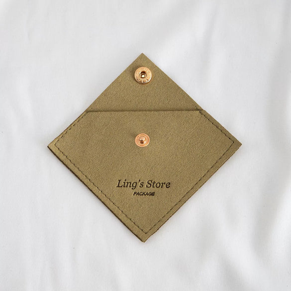 Jewelry Bag Cloth Square Microfiber Storage For Necklace Ring