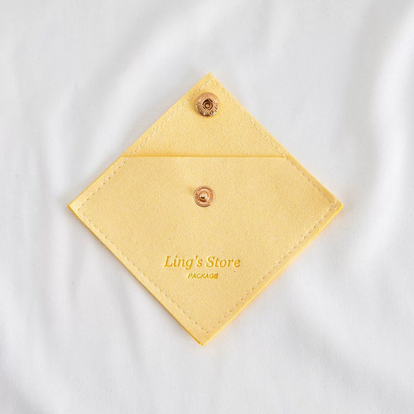 Jewelry Bag Cloth Square Microfiber Storage For Necklace Ring