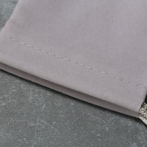 Jewelry Bag Velvet Hemp Rope Drawstring Solid Color