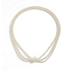 Jewelry Baroque Geometric Imitation Pearl Beaded Clavicle Chain Multilayer Long Necklace With Electroplating