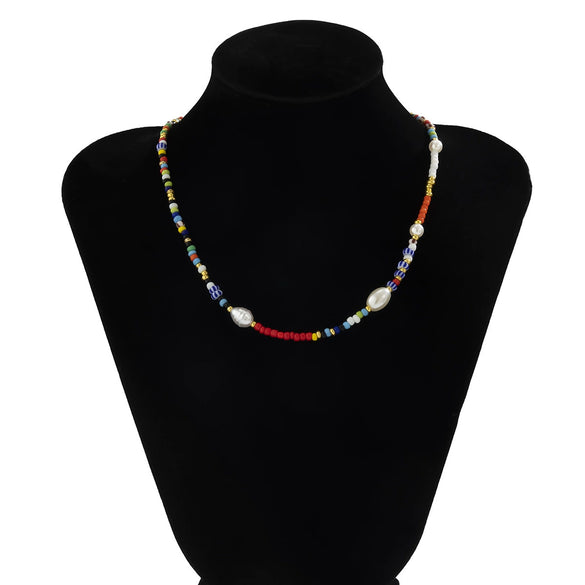 Jewelry Beads Geometric Ball Chain Singlelayer Necklace