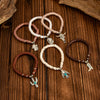Jewelry Bohemian Cactus Alloy Polymer Clay Pendant Bracelet Electroplated Geometric Style