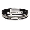 Jewelry Bohemian Cross Bracelet Pu Leather Geometric Electroplating Women's