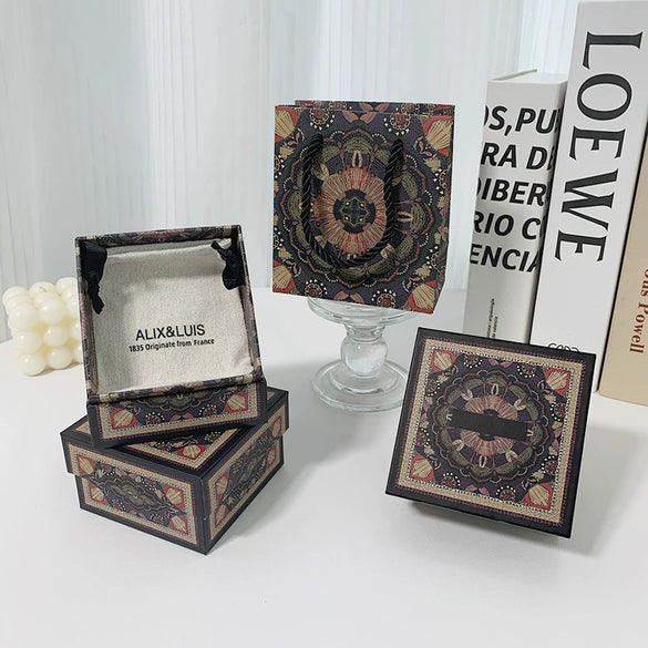 Jewelry Box Made Of Paper And Cardboard