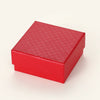 Jewelry Box Packaging Rhombus Fashion Embossed Solid Color