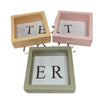 Jewelry Box Plastic Pvc Velvet Spray Girly Style Gift Box For Ring Pendant Earrings
