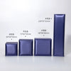 Jewelry Box Plastic Solid Color Brushed Pu Leather Packaging