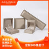 Jewelry Box Plastic Solid Color Brushed Pu Leather