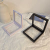Jewelry Box Plastic Solid Color Transparent Suspended Display Gift Packaging