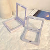 Jewelry Box Plastic Solid Color Transparent Suspended Display Gift Packaging