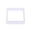 Jewelry Box Plastic Transparent Pe Film Suspension Simple Geometric Electroplated