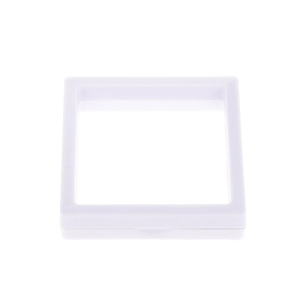 Jewelry Box Plastic Transparent Pe Film Suspension Simple Geometric Electroplated
