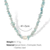 Jewelry Bracelet And Necklace Set 316L Stainless Steel Beaded Regular Chain Electroplating Design