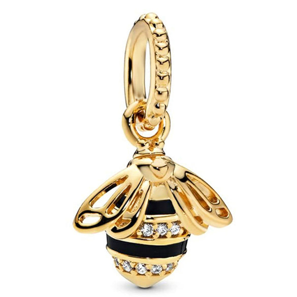 Jewelry Bracelet Metal Inlaid Rhinestone Beaded Pendant With Totem Pattern And Electroplating Treatment