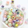 Jewelry Bracelet Mobile Phone Chain Iceberg Pleated Tulip Handpainted Beaded Small Fresh Style Dripping Glue