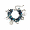 Jewelry Bracelets Denim Alloy Geometric Heart Shape Electroplating Punk Style For Women
