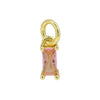 Jewelry Brass Copper Geometric Rectangular Tshaped Pendant Accessories With Electroplating