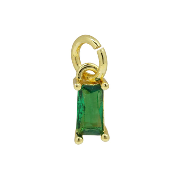 Jewelry Brass Copper Geometric Rectangular Tshaped Pendant Accessories With Electroplating