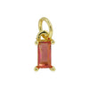Jewelry Brass Copper Geometric Rectangular Tshaped Pendant Accessories With Electroplating