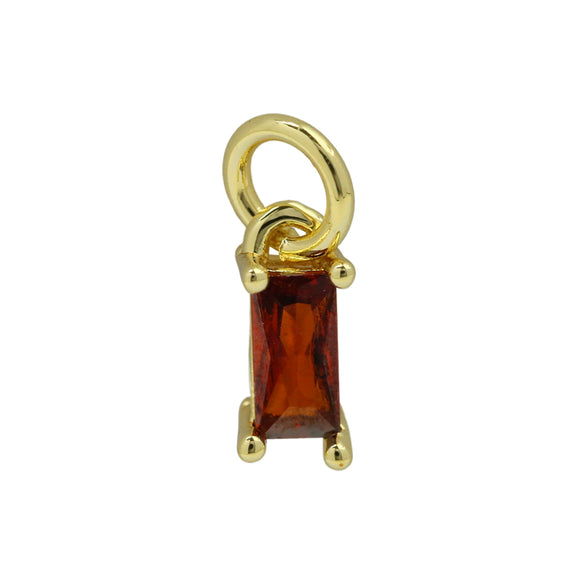 Jewelry Brass Copper Geometric Rectangular Tshaped Pendant Accessories With Electroplating