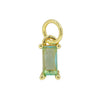 Jewelry Brass Copper Geometric Rectangular Tshaped Pendant Accessories With Electroplating