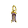 Jewelry Brass Copper Geometric Rectangular Tshaped Pendant Accessories With Electroplating