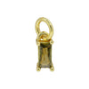 Jewelry Brass Copper Geometric Rectangular Tshaped Pendant Accessories With Electroplating