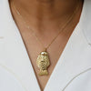 Jewelry Brass Pendant Necklace Ocean Fish Tropical Fish Animal Zodiac Electroplated