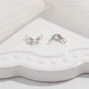 Jewelry Buckle Double Hanging S925 Sterling Silver Cover Buckle Style Simple Handmade Electroplated
