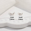 Jewelry Buckle Double Hanging S925 Sterling Silver Cover Buckle Style Simple Handmade Electroplated