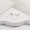 Jewelry Buckle Double Hanging S925 Sterling Silver Cover Buckle Style Simple Handmade Electroplated