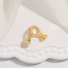 Jewelry Buckle Silver 925 Pearl Gourd Zirconia Fashion